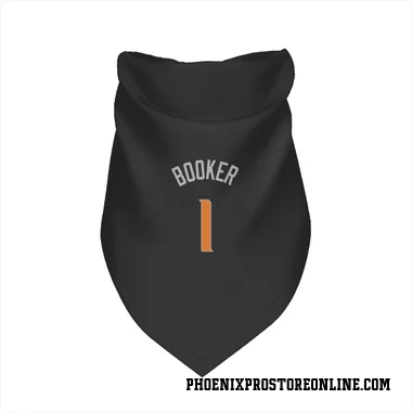 Black Phoenix Suns Devin Booker   Dog & Cat Pet Bandana