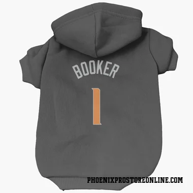 Black Phoenix Suns Devin Booker   Dog & Cat Pet Hoodie