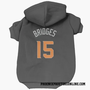 Black Phoenix Suns Jalen Bridges   Dog & Cat Pet Hoodie