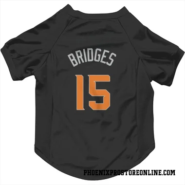 Black Phoenix Suns Jalen Bridges   Dog & Cat Pet Jersey