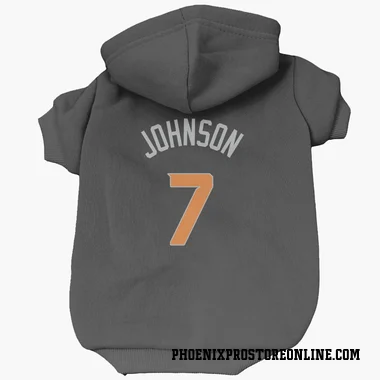 Black Phoenix Suns Kevin Johnson   Dog & Cat Pet Hoodie