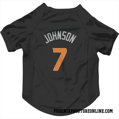 Black Phoenix Suns Kevin Johnson   Dog & Cat Pet Jersey