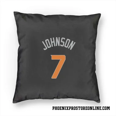 Black Phoenix Suns Kevin Johnson   Pillow Cover (18 X 18)