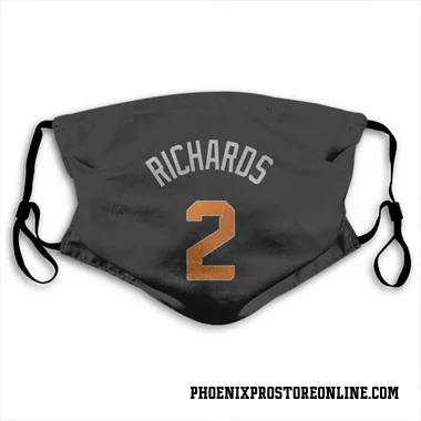 Black Phoenix Suns Nick Richards   Face Mask
