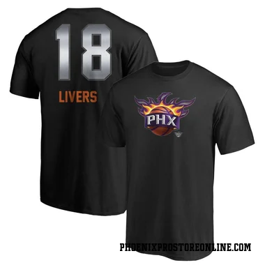 Black Youth Isaiah Livers Phoenix Suns Midnight Mascot T-Shirt