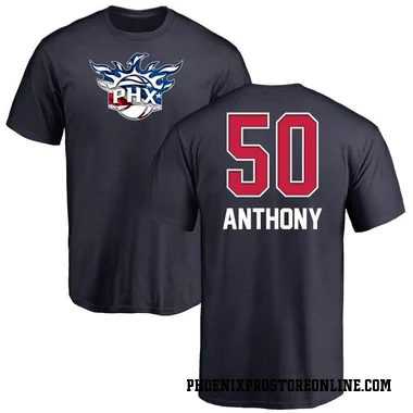 Navy Youth Cole Anthony Phoenix Suns Name and Number Banner Wave T-Shirt