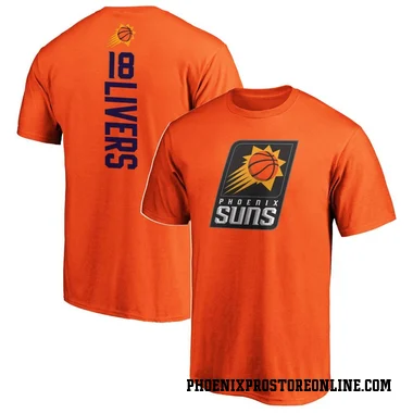 Orange Men's Isaiah Livers Phoenix Suns Backer T-Shirt