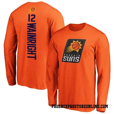 Orange Men's Ish Wainright Phoenix Suns Backer Long Sleeve T-Shirt