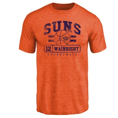 Orange Men's Ish Wainright Phoenix Suns Baseline T-Shirt