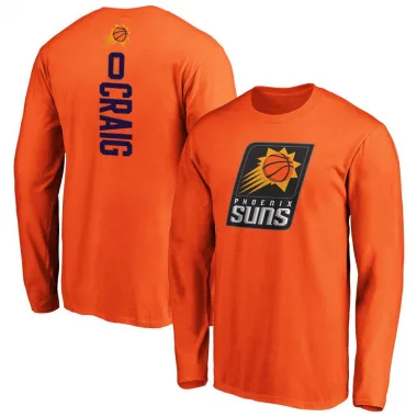 Orange Men's Torrey Craig Phoenix Suns Backer Long Sleeve T-Shirt