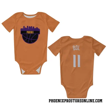 Orange Phoenix Suns Bol Bol   Newborn & Infant Bodysuit