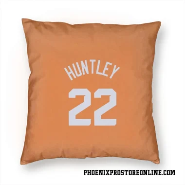 Orange Phoenix Suns CJ Huntley   Pillow Cover (18 X 18)