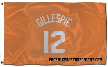 Orange Phoenix Suns Collin Gillespie   Flag (3 X 5)