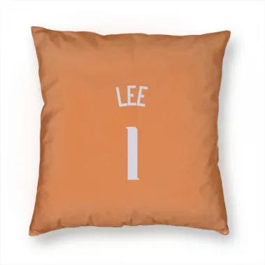 Orange Phoenix Suns Damion Lee   Pillow Cover (18 X 18)