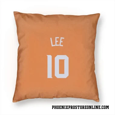 Orange Phoenix Suns Damion Lee   Pillow Cover (18 X 18)