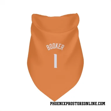 Orange Phoenix Suns Devin Booker   Dog & Cat Pet Bandana