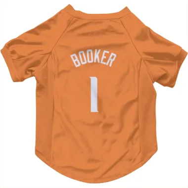 Orange Phoenix Suns Devin Booker   Dog & Cat Pet Jersey