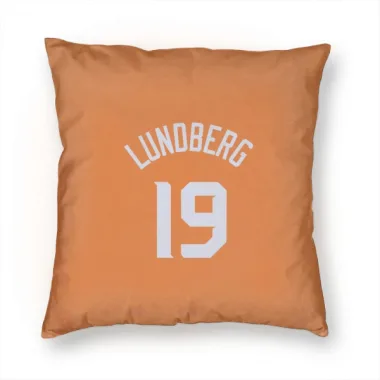 Orange Phoenix Suns Gabriel Lundberg   Pillow Cover (18 X 18)