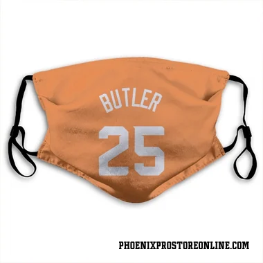 Orange Phoenix Suns Jared Butler   Face Mask