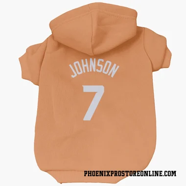 Orange Phoenix Suns Kevin Johnson   Dog & Cat Pet Hoodie