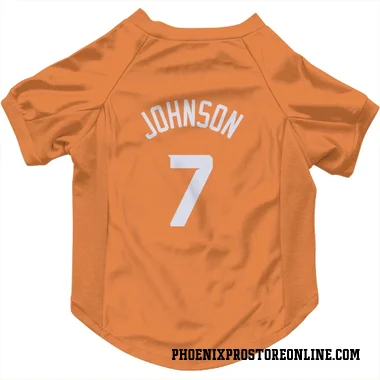 Orange Phoenix Suns Kevin Johnson   Dog & Cat Pet Jersey