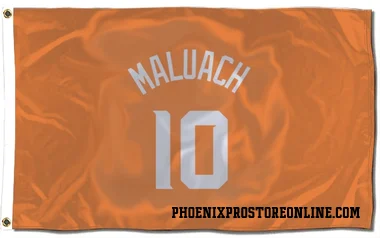 Orange Phoenix Suns Khaman Maluach   Flag (3 X 5)