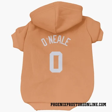 Orange Phoenix Suns Royce O'Neale   Dog & Cat Pet Hoodie