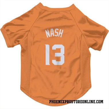 Orange Phoenix Suns Steve Nash   Dog & Cat Pet Jersey