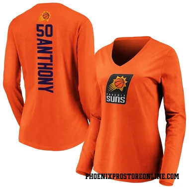 Orange Women's Cole Anthony Phoenix Suns Backer Long Sleeve T-Shirt