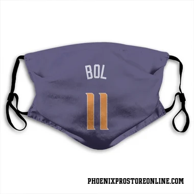 Purple Phoenix Suns Bol Bol   Face Mask