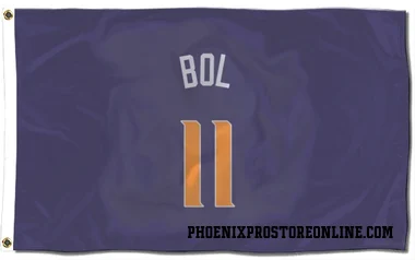 Purple Phoenix Suns Bol Bol   Flag (3 X 5)