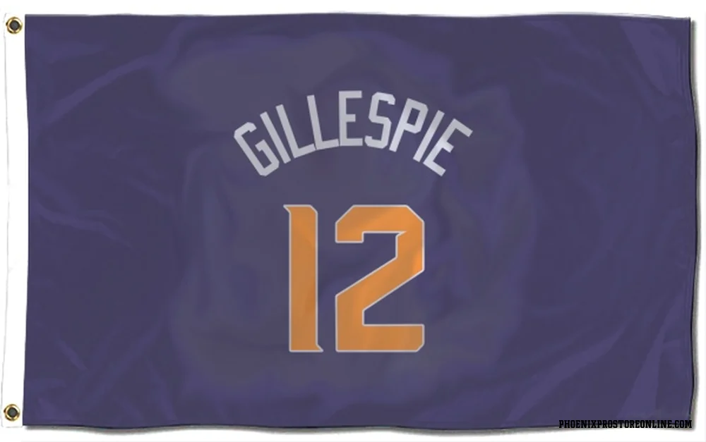Purple Phoenix Suns Collin Gillespie   Flag (3 X 5)