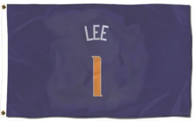 Purple Phoenix Suns Damion Lee   Flag (3 X 5)