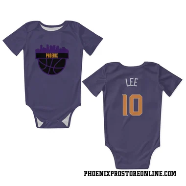 Purple Phoenix Suns Damion Lee   Newborn & Infant Bodysuit