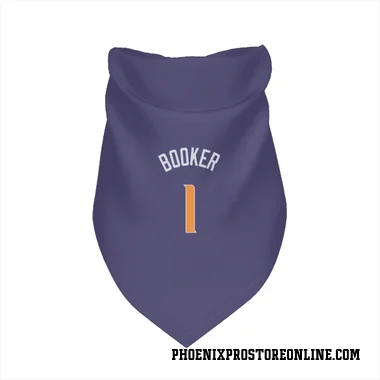Purple Phoenix Suns Devin Booker   Dog & Cat Pet Bandana