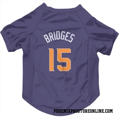 Purple Phoenix Suns Jalen Bridges   Dog & Cat Pet Jersey