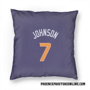 Purple Phoenix Suns Kevin Johnson   Pillow Cover (18 X 18)