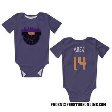 Purple Phoenix Suns Koby Brea   Newborn & Infant Bodysuit