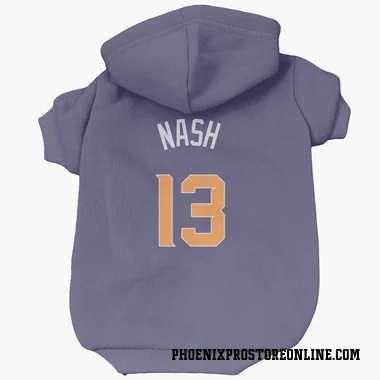 Purple Phoenix Suns Steve Nash   Dog & Cat Pet Hoodie
