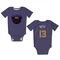 Purple Phoenix Suns Steve Nash   Newborn & Infant Bodysuit