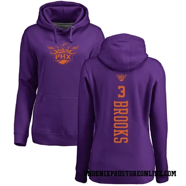 Purple Women's Dillon Brooks Phoenix Suns Branded One Color Backer Pullover Hoodie