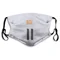 White Phoenix Suns Bol Bol    Face Mask
