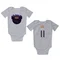 White Phoenix Suns Bol Bol    Newborn & Infant Bodysuit