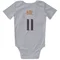 White Phoenix Suns Bol Bol    Newborn & Infant Bodysuit