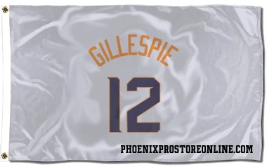 White Phoenix Suns Collin Gillespie    Flag (3 X 5)