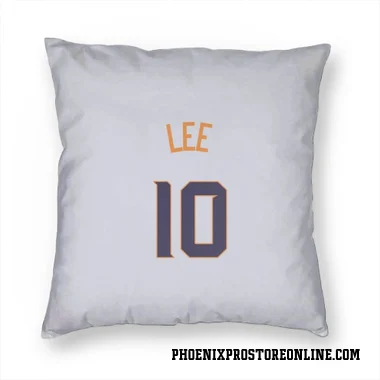 White Phoenix Suns Damion Lee    Pillow Cover (18 X 18)
