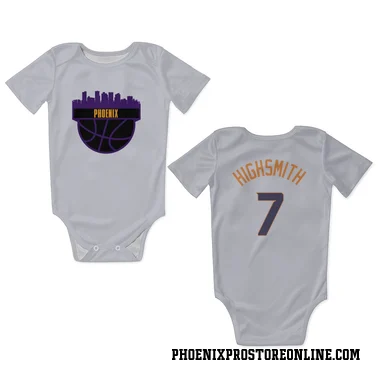 White Phoenix Suns Haywood Highsmith    Newborn & Infant Bodysuit