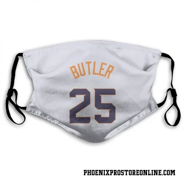 White Phoenix Suns Jared Butler    Face Mask