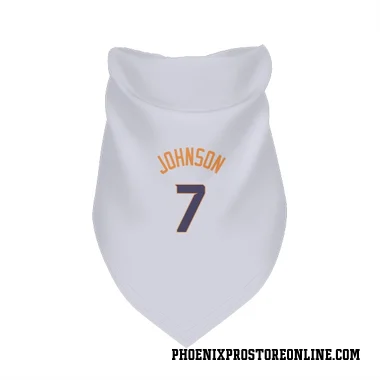 White Phoenix Suns Kevin Johnson    Dog & Cat Pet Bandana