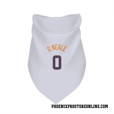 White Phoenix Suns Royce O'Neale    Dog & Cat Pet Bandana